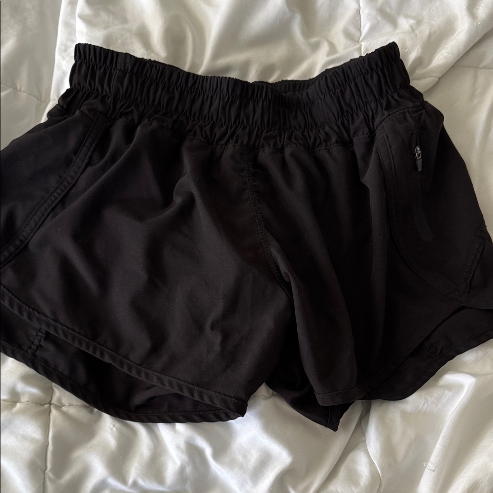 Varsity Women's Jet Black Athletic Shorts